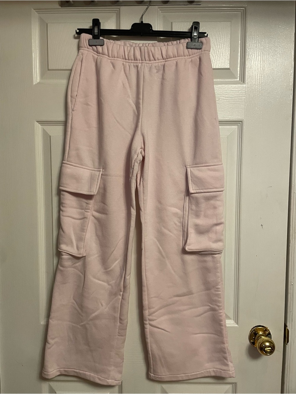 Urban Behavior Pink Cargo Track Pants